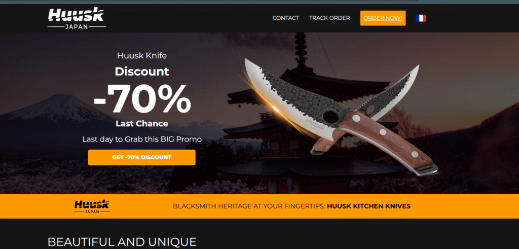 Huusk Knife Store avis