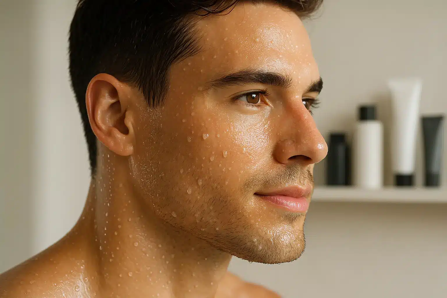 Rituel de soin pour homme