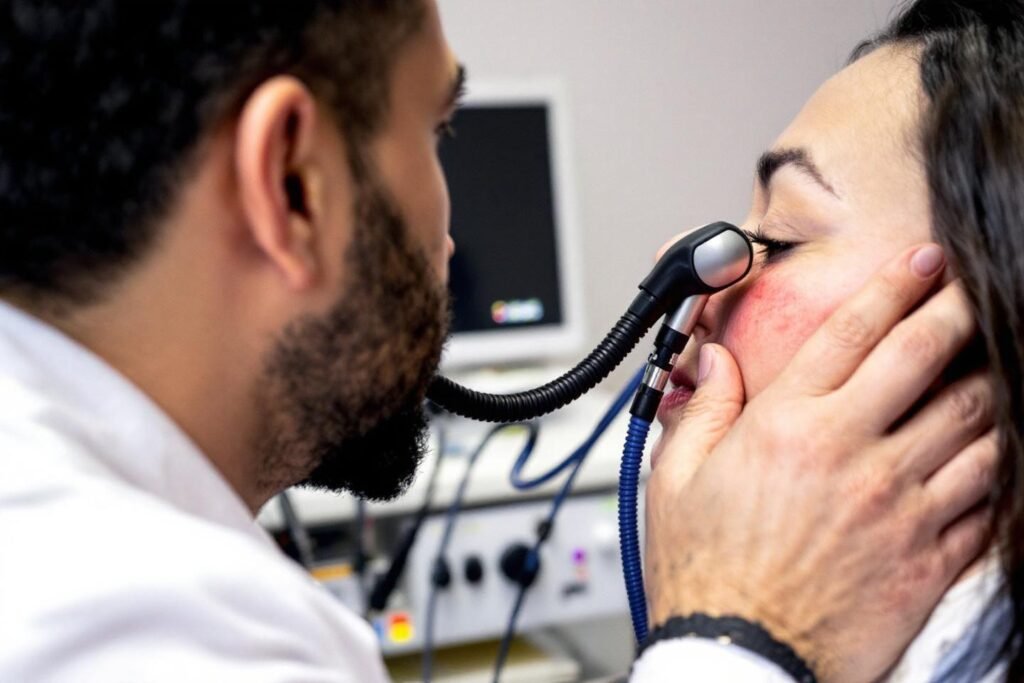 Nasofibroscopie : définition, déroulement et indications